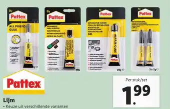 Lidl Pattex Lijm aanbieding