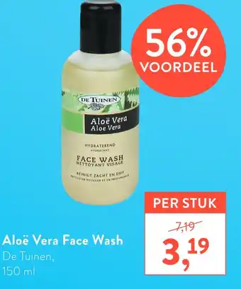 Holland & Barrett Aloë Vera Face Wash 150ml aanbieding