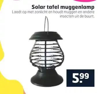 Trekpleister Solar tafel muggenlamp net zoplicht en houdt muggen an andere aanbieding