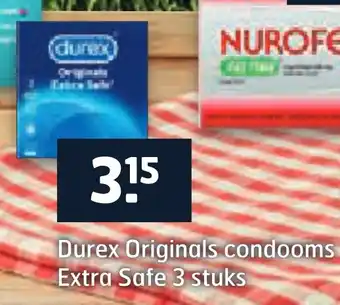 Trekpleister Durex Originals condooms Extra Safe aanbieding