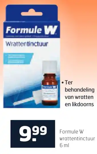 Trekpleister Formule W wrattentinctuur 6 ml aanbieding