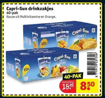 Kruidvat Capri Sun 40*200ml aanbieding