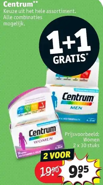 Kruidvat Centrum 2 st aanbieding