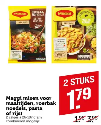 Coop Maggi 187gram aanbieding