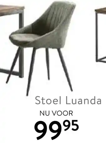 Profijt Meubel Stoel Luanda aanbieding