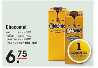 Sligro Chocomel vol, halfvol of suikervrij aanbieding