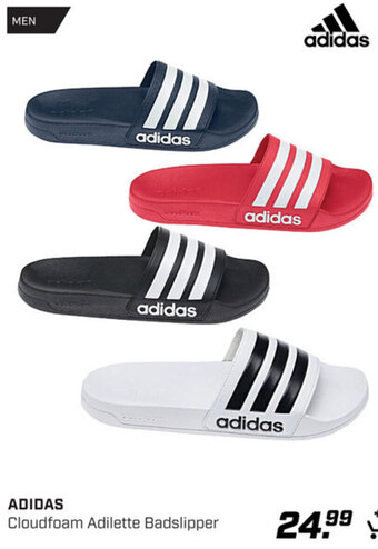 Daka Sport Adidas Cloudfoam Adilette Badslipper aanbieding