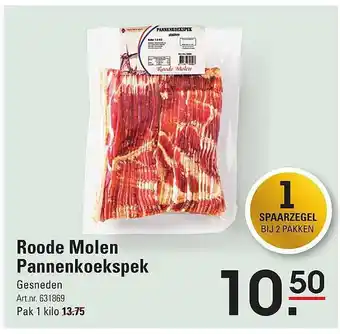 Sligro Roode molen pannenkoekspek 1 kilo aanbieding