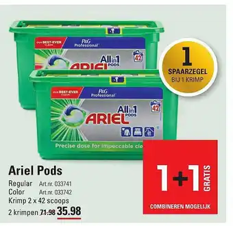 Sligro Ariel pods aanbieding