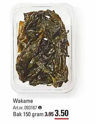 Sligro Wakame 150 gram aanbieding