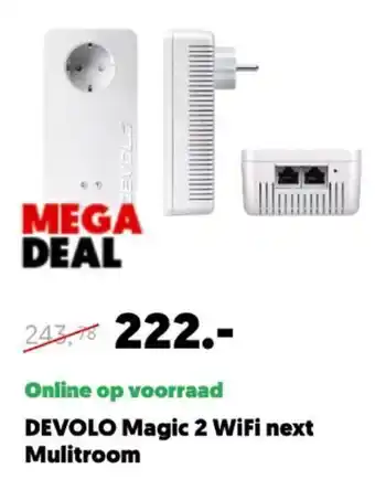 MediaMarkt DEVOLO Magic 2 Wifi next Multiroom aanbieding