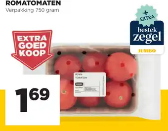 Jumbo Romatomaten 750g aanbieding