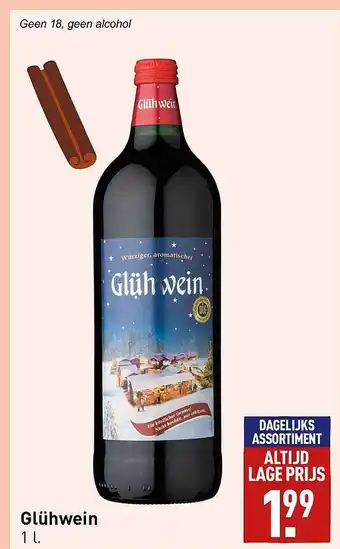 ALDI Glühwein aanbieding