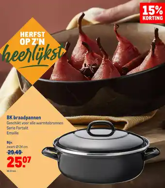 Makro Bk braadpannen aanbieding