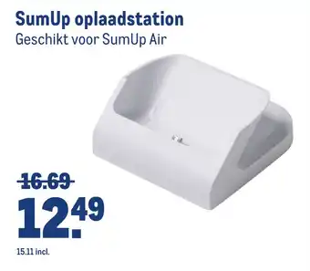 Makro Sumup oplaadstation aanbieding