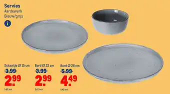 Makro Servies aanbieding