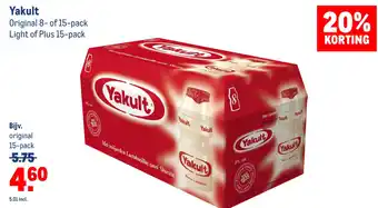 Makro Yakult aanbieding