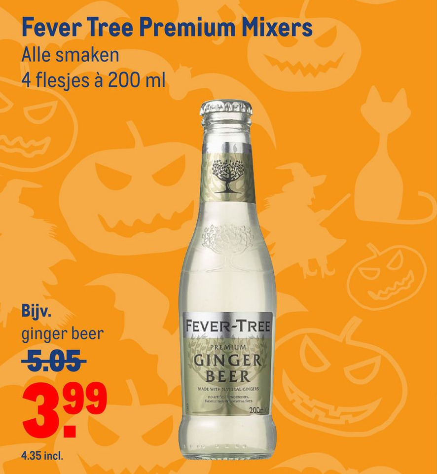 Fever tree premium mixers aanbieding bij Makro