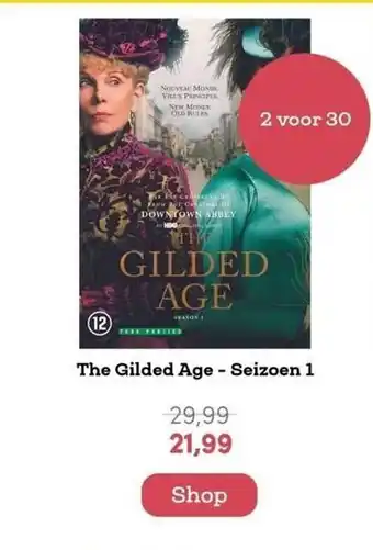 BookSpot The gilded age - seizoen 1 aanbieding