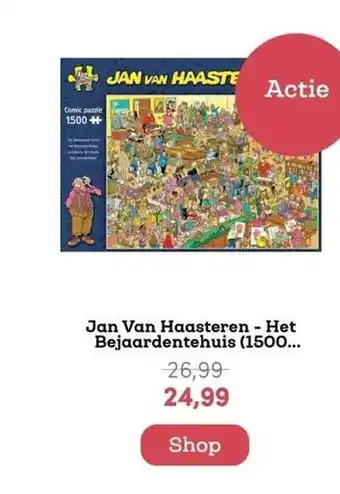 BookSpot Jan van haasteren - het bejaardentehuis (1500... aanbieding