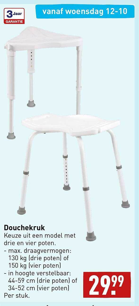Douchekruk aanbieding bij ALDI