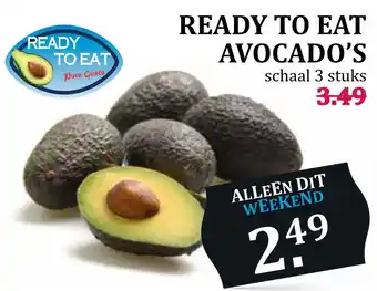 Boon`s Markt Ready to eat avocado’s aanbieding