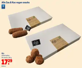 Makro Alle cas & kas vegan snacks aanbieding