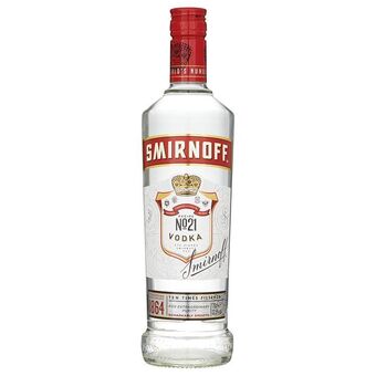 Dirck 3 Smirnoff red vodka 70 cl aanbieding