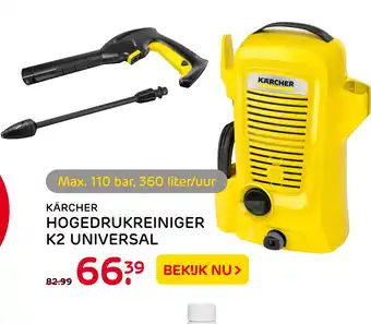 Praxis Kärcher Hogedrukreiniger K2 Universal aanbieding