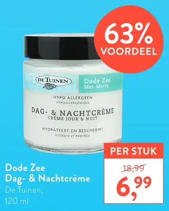 Holland & Barrett Dode Zee Dag- & Nachtcreme 120ml aanbieding