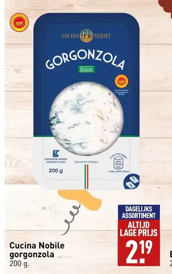 ALDI Cucina Nobile gorgonzola 200 g aanbieding