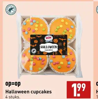 ALDI Halloween cupcakes aanbieding