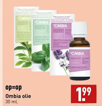 ALDI Ombia olie 30 ml aanbieding