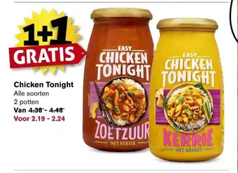 Hoogvliet Chicken Tonight aanbieding
