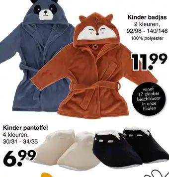 Wibra Kinder pantoffel aanbieding