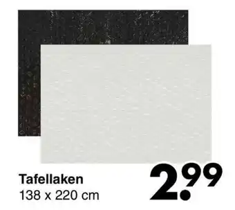 Wibra Tafellaken aanbieding