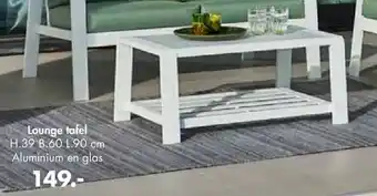 Casa Lounge tafel Palme aanbieding