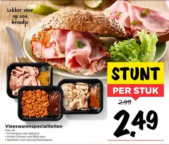 Vomar Voordeelmarkt Vleeswarenspecialiteiten aanbieding