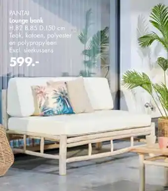 Casa Lounge bank Pantai aanbieding