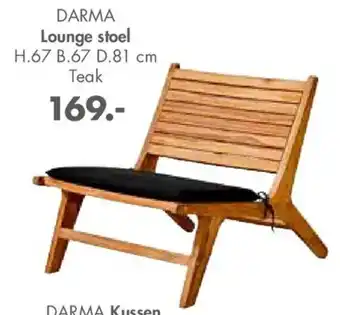 Casa Lounge stoel Darma aanbieding