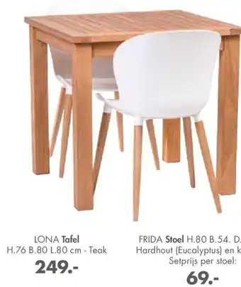 Casa Tafel Lona aanbieding