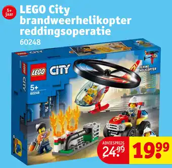 Kruidvat Lego City brandweerhelikopter reddingsoperatie 60248 aanbieding