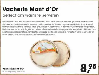 HANOS Vacherin mont d'or aanbieding