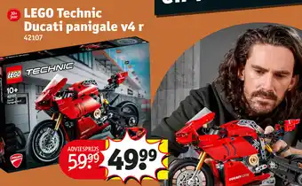 Kruidvat Lego technic Ducati panigale v4 R 42107 aanbieding