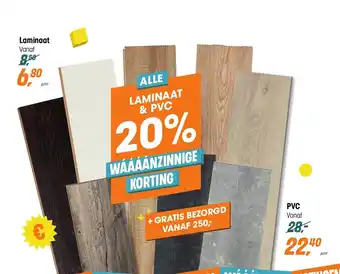 Kwantum Alle laminaat & PVC aanbieding