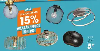 Kwantum Alle plafonnieres aanbieding