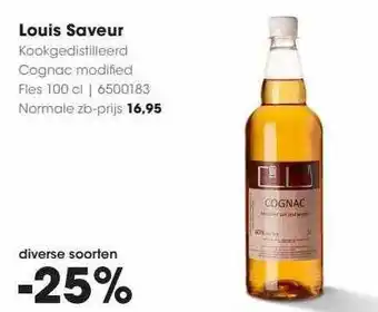 HANOS Louis saveur kookgedistilleerd cognac modified aanbieding