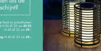 Casa Solarlamp Vinn 30*20 cm aanbieding