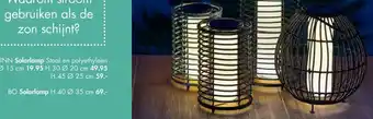 Casa Solarlamp Bo 40*35 cm aanbieding