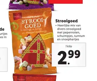 Lidl Strooigoed 1 kilo aanbieding